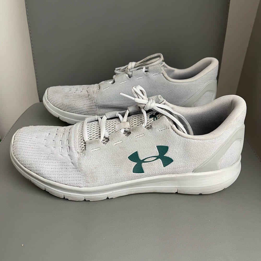 Under Armour Men's Remix 2.0 Grey/Green Sneakers Size 12